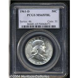 1961-D[50C] MS65 Full Bell Lines PCGS.