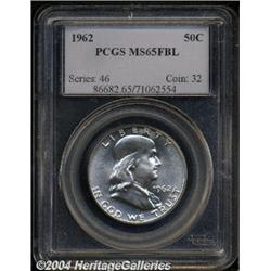 1962[50C] MS65 Full Bell Lines PCGS.