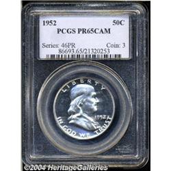1952[50C] PR65 Cameo PCGS.