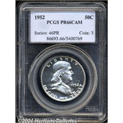 1952[50C] PR66 Cameo PCGS.