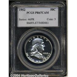 1952[50C] PR67 Cameo PCGS.