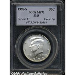 1998-S[50C] SMS MS70 PCGS.