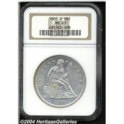 1860-O[S$1] MS63 NGC.