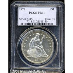 1870[S$1] PR61 PCGS.