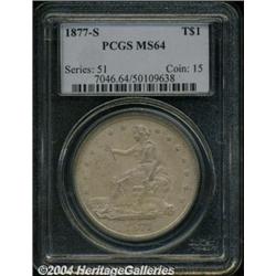 1877-S[T$1] MS64 PCGS.