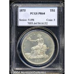 1875[T$1] PR64 PCGS.