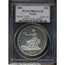 1882[T$1] PR62 Cameo PCGS.