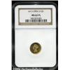 Image 1 : 1873[G$1] Open 3 MS62 Prooflike NGC.