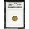 Image 1 : 1873[G$1] Open 3 MS63 ANACS.