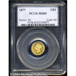 1877[G$1] MS65 PCGS.