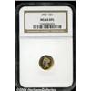 Image 1 : 1882[G$1] MS64 Deep Mirror Prooflike NGC.