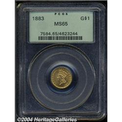 1883[G$1] MS65 PCGS.