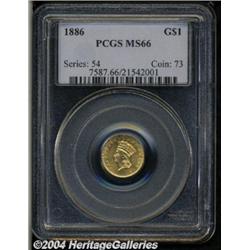 1886[G$1] MS66 PCGS.