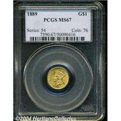 1889[G$1] MS67 PCGS.