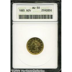 1885[$2 1/2] AU50 ANACS.