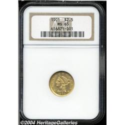 1901[$2 1/2] MS65 NGC.
