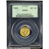 Image 1 : 1905[$2 1/2] MS66 PCGS.