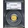Image 1 : 1910[$2 1/2] MS63 PCGS.