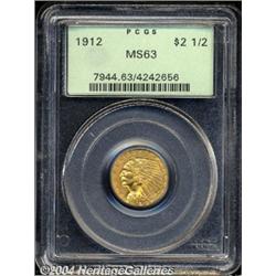 1912[$2 1/2] MS63 PCGS.