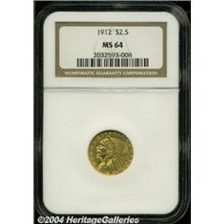 1912[$2 1/2] MS64 NGC.