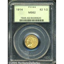 1914[$2 1/2] MS62 PCGS.