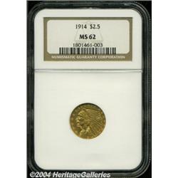 1914[$2 1/2] MS62 NGC.