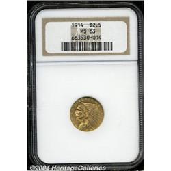 1914[$2 1/2] MS63 NGC.