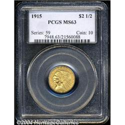 1915[$2 1/2] MS63 PCGS.