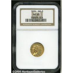 1915[$2 1/2] MS63 NGC.