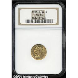 1925-D[$2 1/2] MS65 NGC.
