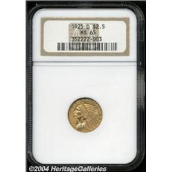 1925-D[$2 1/2] MS65 NGC.