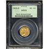 Image 1 : 1925-D[$2 1/2] MS65 PCGS.