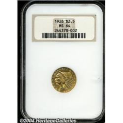1926[$2 1/2] MS64 NGC.