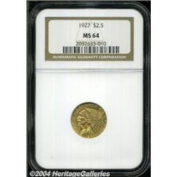 1927[$2 1/2] MS64 NGC.