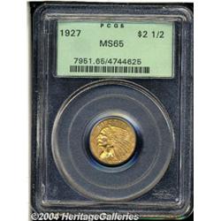1927[$2 1/2] MS65 PCGS.