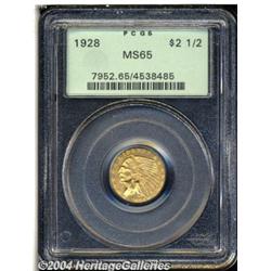 1928[$2 1/2] MS65 PCGS.