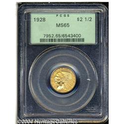 1928[$2 1/2] MS65 PCGS.