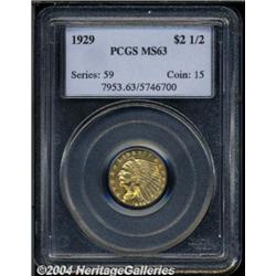 1929[$2 1/2] MS63 PCGS.