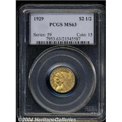 1929[$2 1/2] MS63 PCGS.