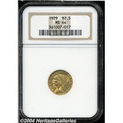 1929[$2 1/2] MS64 NGC.