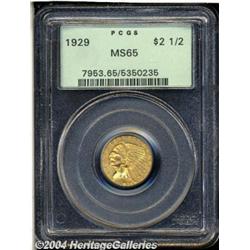 1929[$2 1/2] MS65 PCGS.