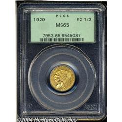 1929[$2 1/2] MS65 PCGS.