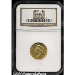 1878[$3] MS62 NGC.
