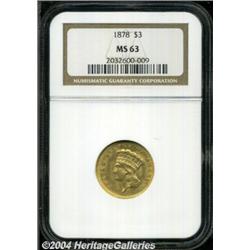 1878[$3] MS63 NGC.