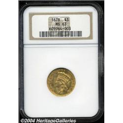 1878[$3] MS63 NGC.
