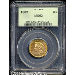 1889[$3] MS63 PCGS.