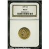 Image 1 : 1898[$5] MS64 NGC.