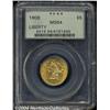 Image 1 : 1908[$5] MS64 PCGS.