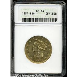 1854[$10] XF45 ANACS.