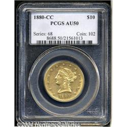1880-CC[$10] AU50 PCGS.